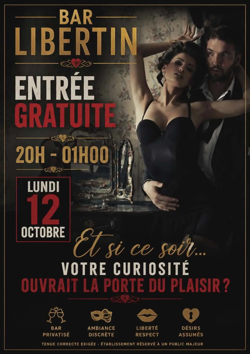 Plakat Libertine Bar