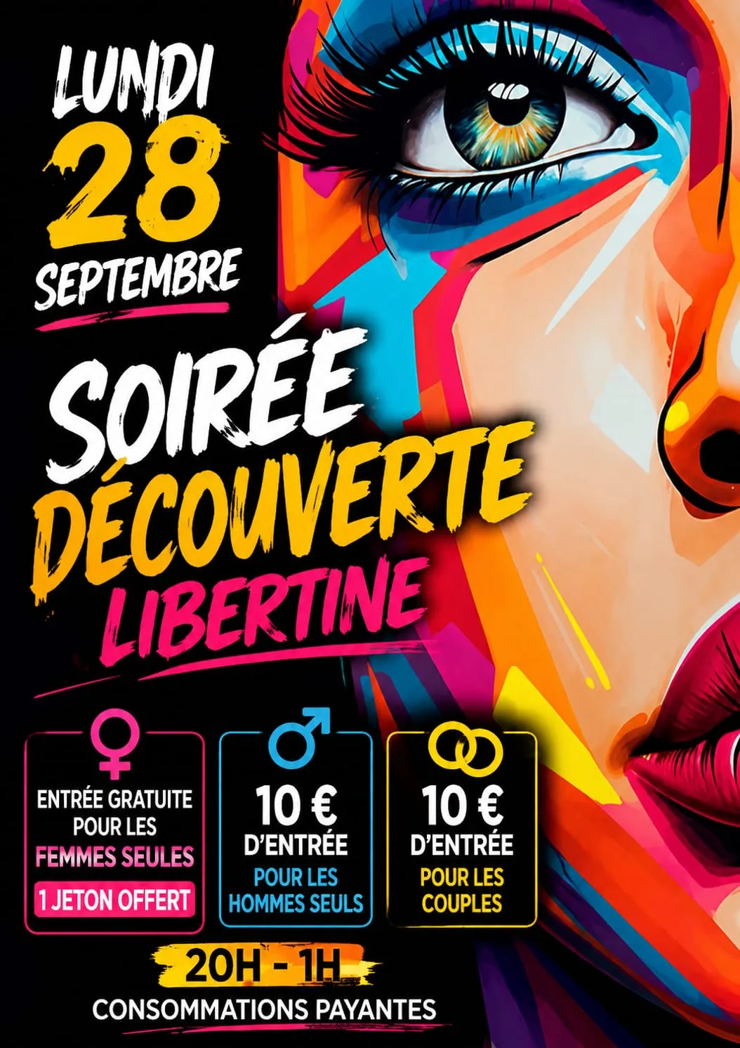 Plakat Libertiner Entdeckungsabend