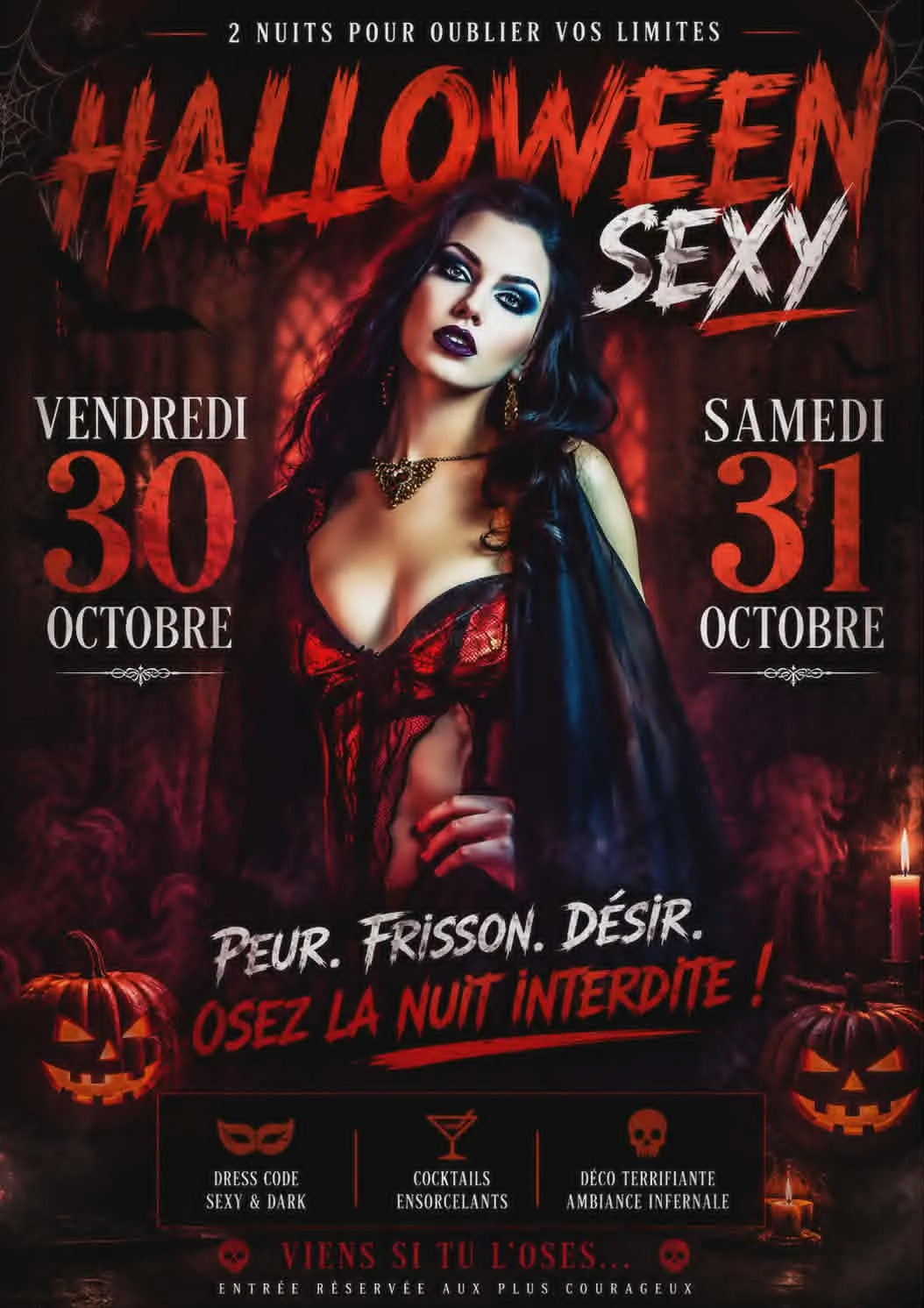 Plakat Sexy Halloween