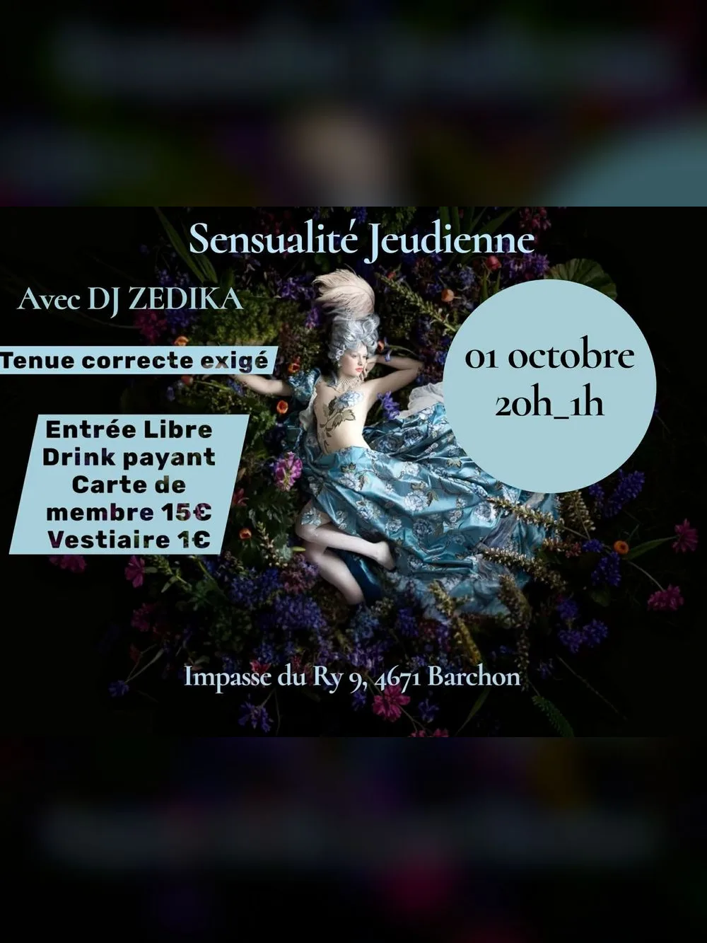 Plakat Sensualité Jeudienne